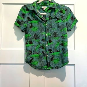 Cat and jack boys button down short sleeve